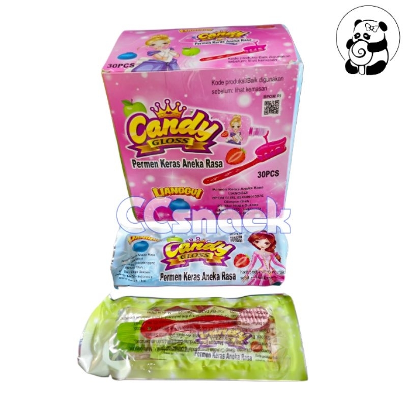 

LIANGGUI CANDY GLOSS SIKAT ODOL BOX ISI 30