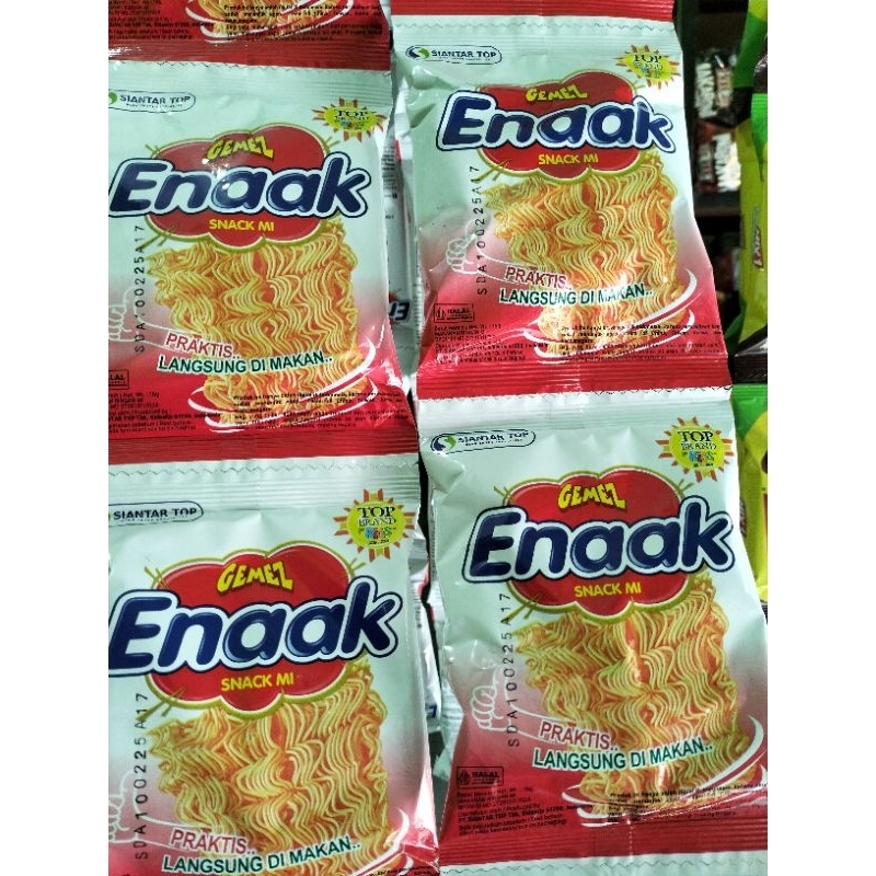 

Gemez Enaak 1 renceng isi 10 pcs (packing kardus)