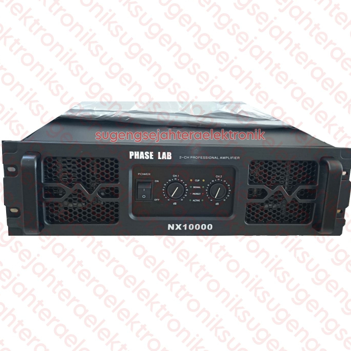 Power Amplifier Phase Lab NX10000 Class TD// Phaselab NX 10000 - 2 channel Original