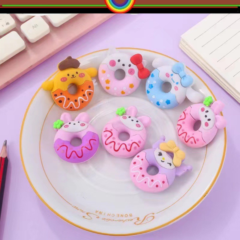 

PENGHAPUS 3D DONUT SANRIO | PENGHAPUS PENSIL 3D | PERLENGKAPAN ALAT TULIS SEKOLAH | ALAT TULIS SEKOLAH | PERALATAN TULIS | ERASER 3D SANRIO | MELODY | KUROMI | POMPOMPURIN | CINAMORROL |DB