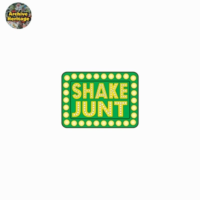 

sticker Shake Junt clothing brand skateboards streetwear apparel stiker