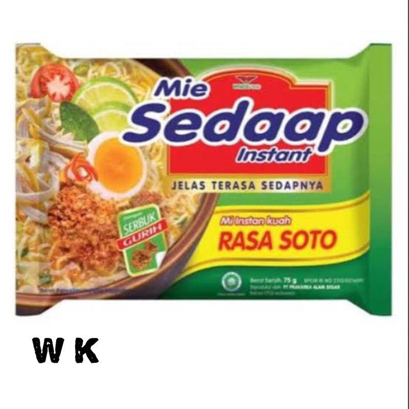 

MIE SEDAP SOTO