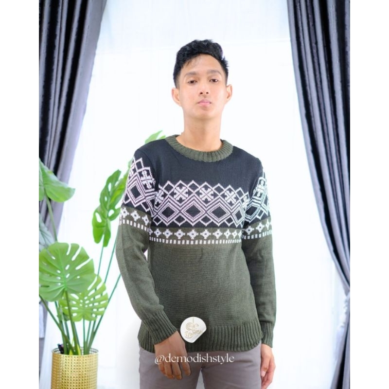 FOR BROSIS - DE MODISH STYLE - SWEATER EXPOSE DM01893 - SWEATER PRIA WANITA