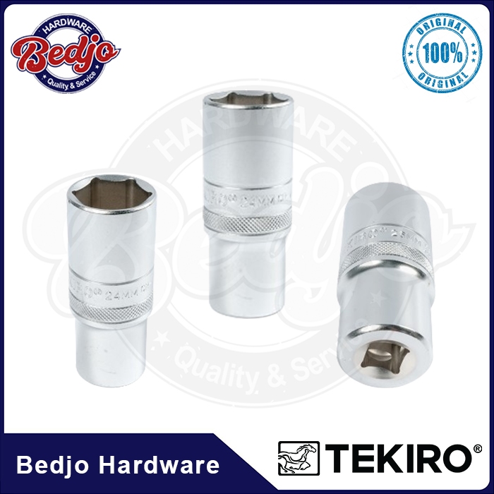 TEKIRO Kunci Sock Deep 1/2" - Kunci Shock Deep Tekiro - Mata Sok Panjang Tekiro