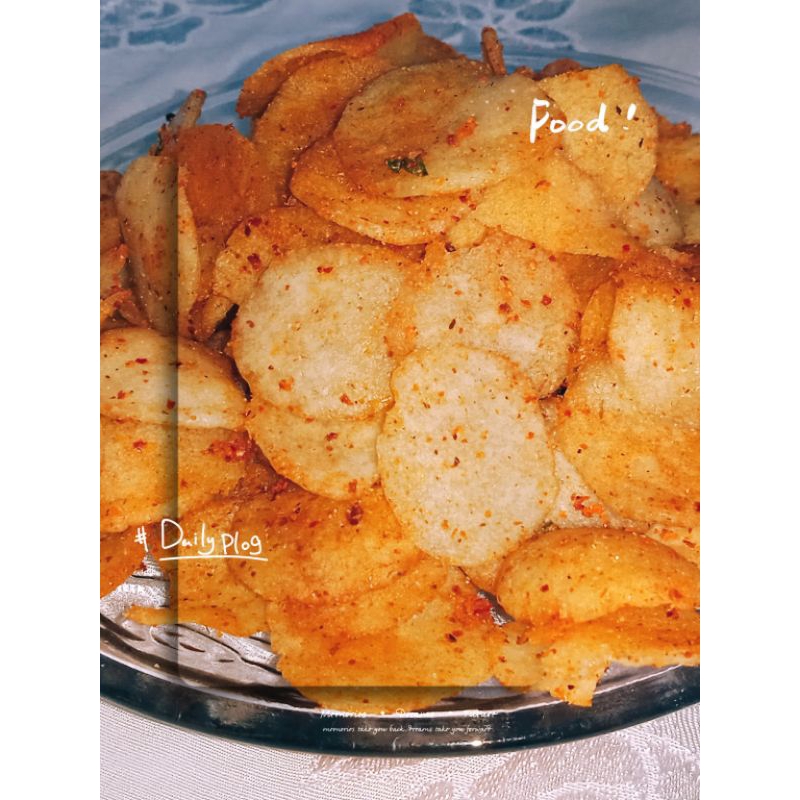 

(termurah) snack cemilan makanan kripik citruk RASA PEDAS/isi 100gr