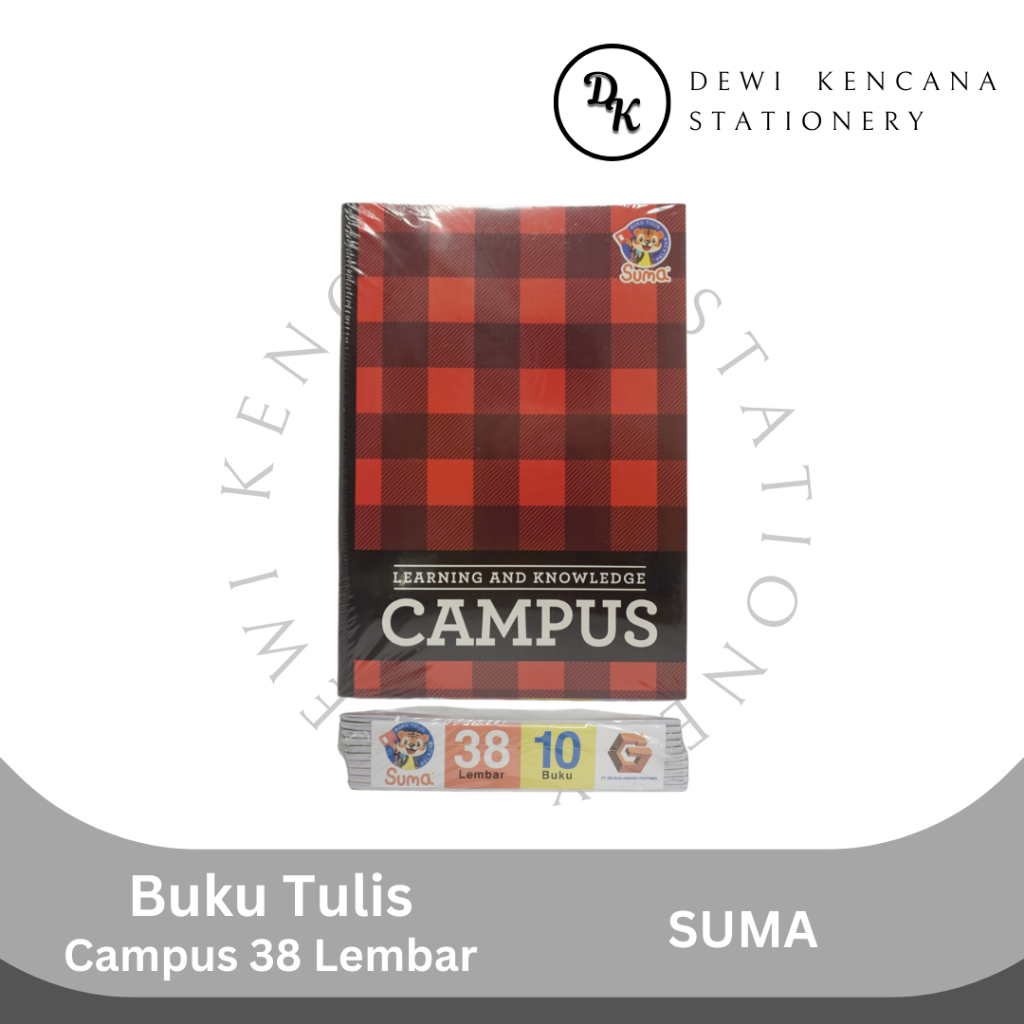 

Ay00! Buku Tulis Campus Boxy Suma 1 Pak Isi 10 Buku