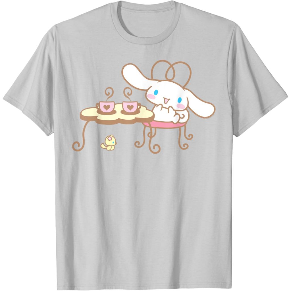 Baju Anak Cinnamoroll Cafe T-Shirt Fashion Pakaian Anak Laki Perempuan Wanita Atasan Kekinian Kaos I