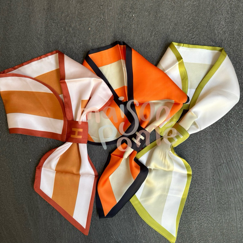 [Whispers] HAVANA Mini Scarf Leher Scarf Tas