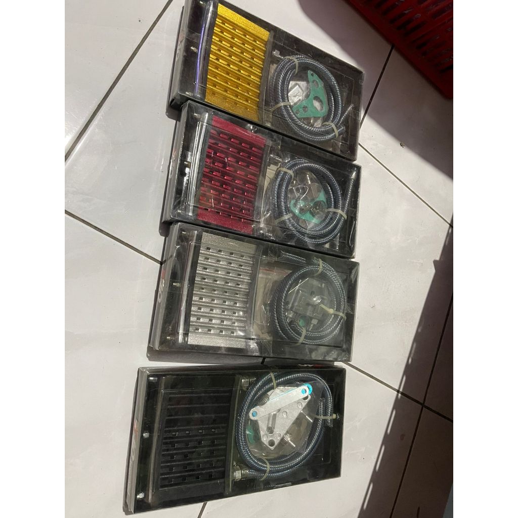 Oil cooler DAY universal cooling radiator engine all motor semua motor UNIVERSAL