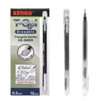 

KENKO - Gel Pen Erasabel T-Gel KE-303ER Hitam