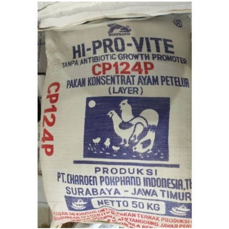 HI PRO VITE CP 124 P KONSENTRAT AYAM PETELUR 1 KG