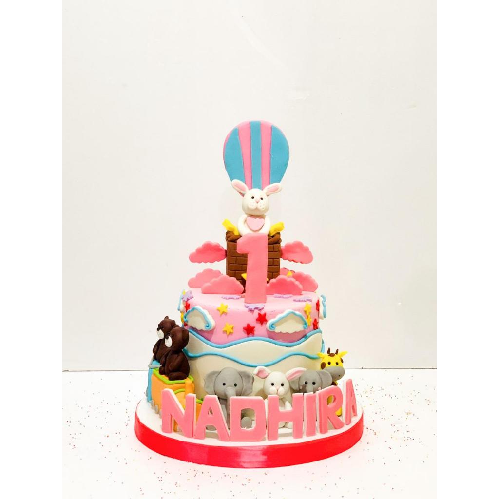 

Kue Ulang Tahun/Birthday Cake/Kue Ultah Tema Animal/Kue Birthday