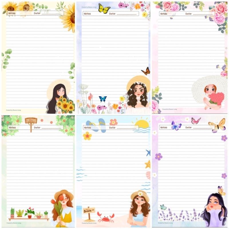 

Isi Binder Kertas Binder A5 Sweet Girl