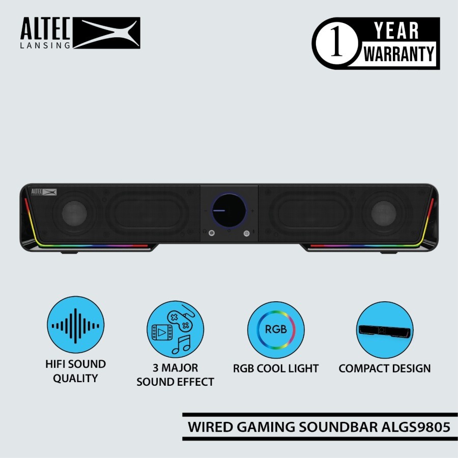 Speaker Altec Lansing Soundbar ALGS9805