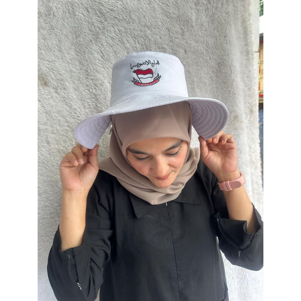 Topi haji umroh pria dan wanita model bundar