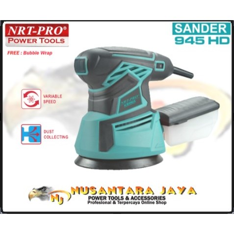 Mesin Amplas Kayu Finishing Sander Orbital NRT PRO 925HD / NRT PRO 945