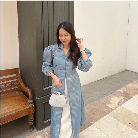 NESSA DRESS ORGANZA Squerra Outer Dress