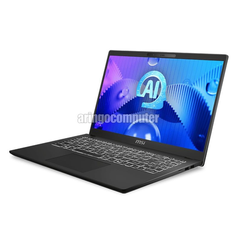 Laptop MSI MODERN 15 H AI C1MG 9S7-15H551-017 ULTRA 5 125H 16GB -SSD 512GB -WIN11+OHS CLASSIC BLACK