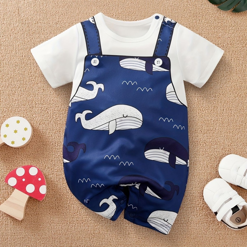 Romper Bayi Animal / Baju Kodok Bayi / Baju Anak Perempuan Laki Laki