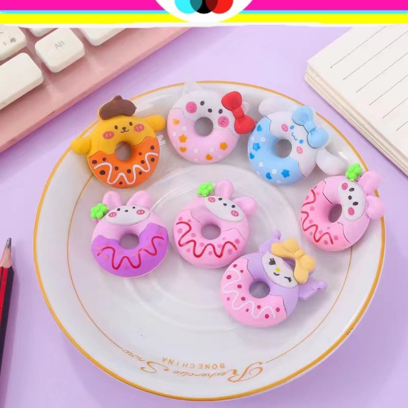 

PENGHAPUS 3D DONUT SANRIO | PENGHAPUS PENSIL 3D | PERLENGKAPAN ALAT TULIS SEKOLAH | ALAT TULIS SEKOLAH | PERALATAN TULIS | ERASER 3D SANRIO | MELODY | KUROMI | POMPOMPURIN | CINAMORROL |DB