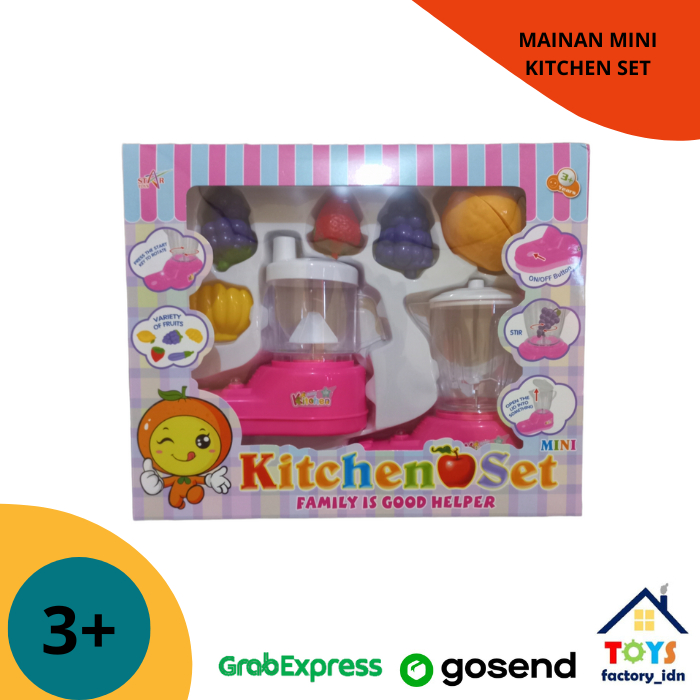 Mainan Perabotan Dapur Blender Kitchen Set Elektronik Box - Mini Kitchen Set - St 2666