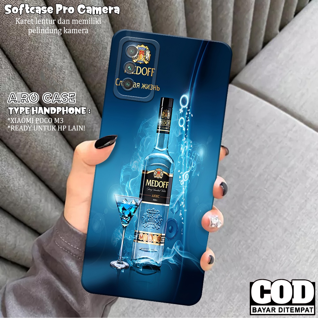 Softcase XIAOMI POCO M3 Terbaru Case XIAOMI POCO M3 Terbaru Fashion Case MINUMAN Casing XIAOMI POCO 