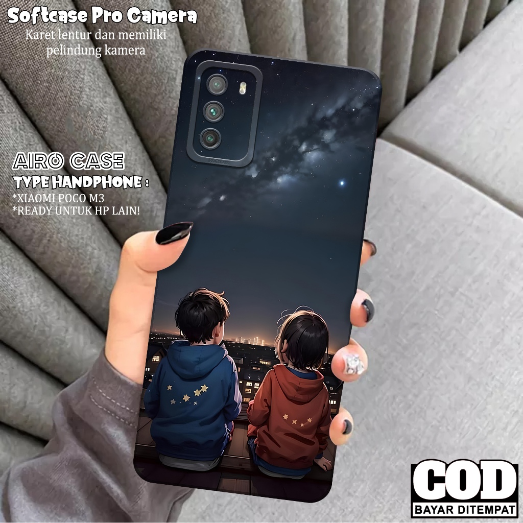 Softcase XIAOMI POCO M3 Terbaru Case XIAOMI POCO M3 Terbaru Fashion Case KARTUN Casing XIAOMI POCO M