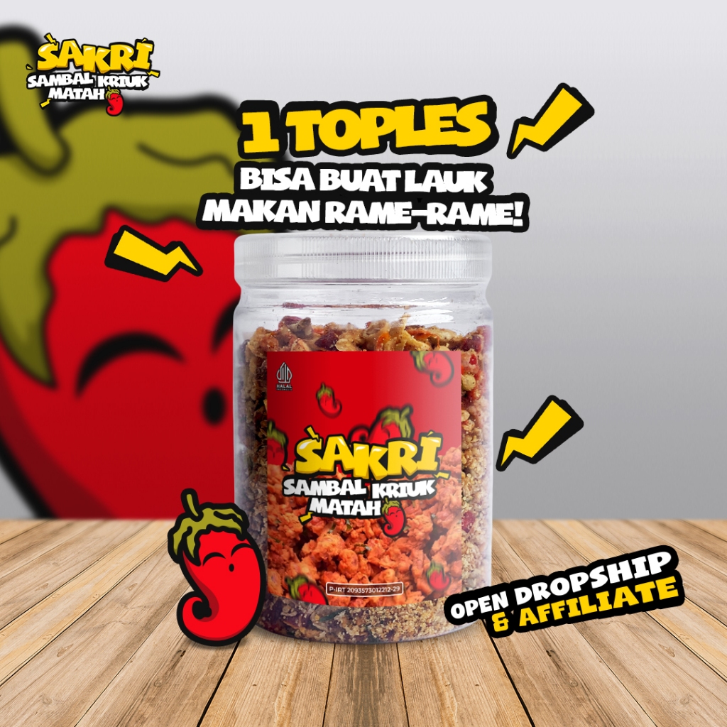 

SAKRI - Sambal Kriuk Matah