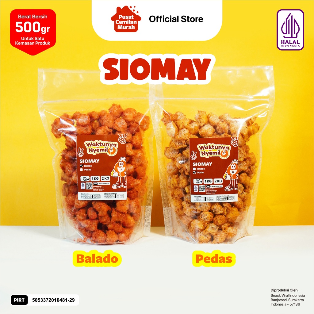 

SIOMAY KILOAN 500 GR Food Snack Camilan