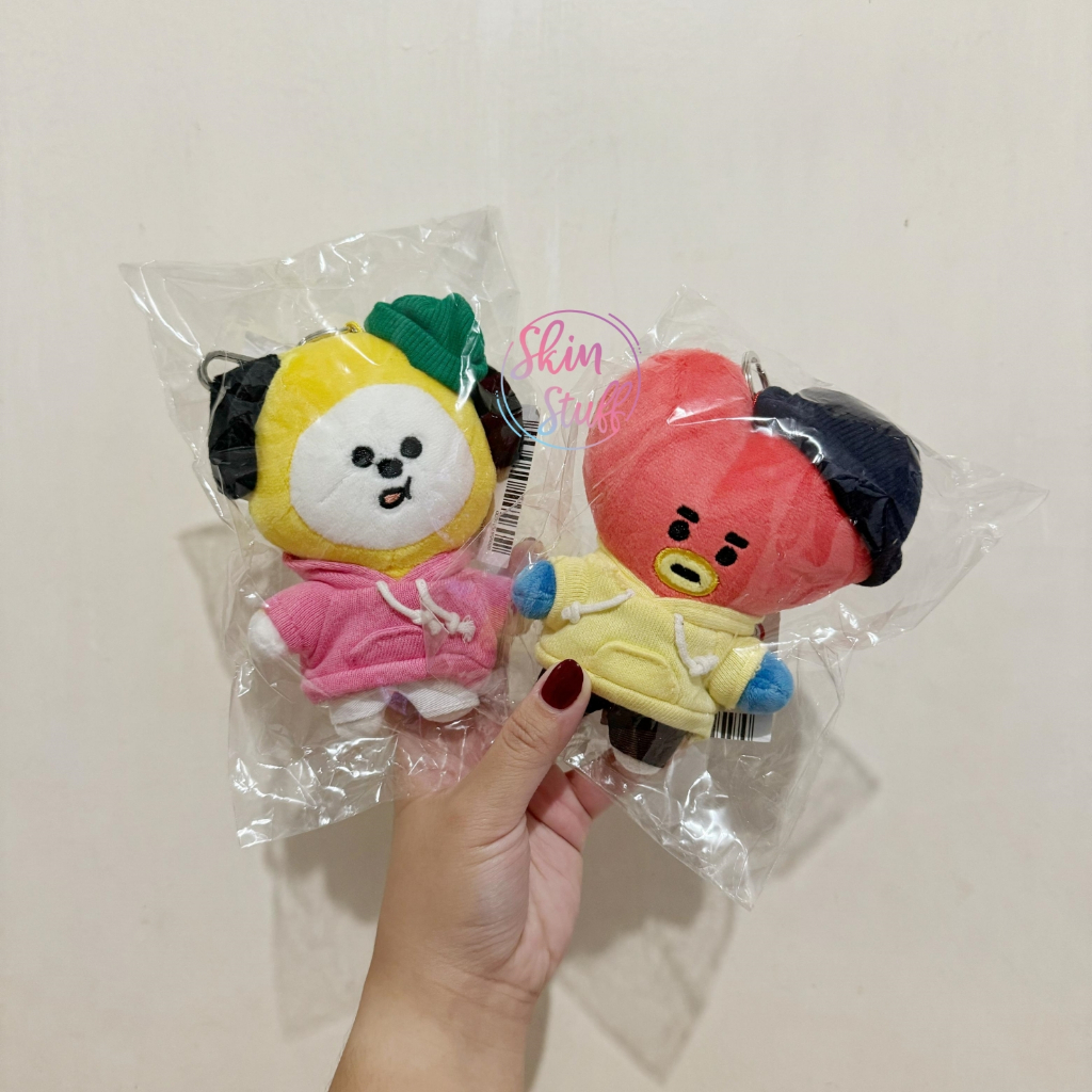 BT21 Plush Street Keyring Chimmy Tata