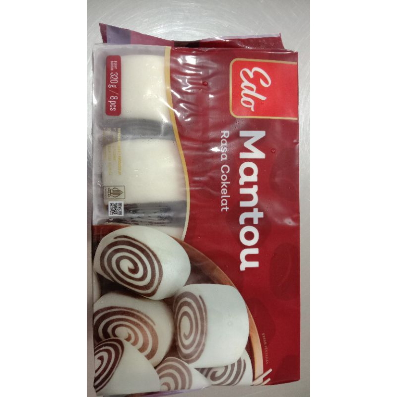 

Edo Mantou coklat isi 8