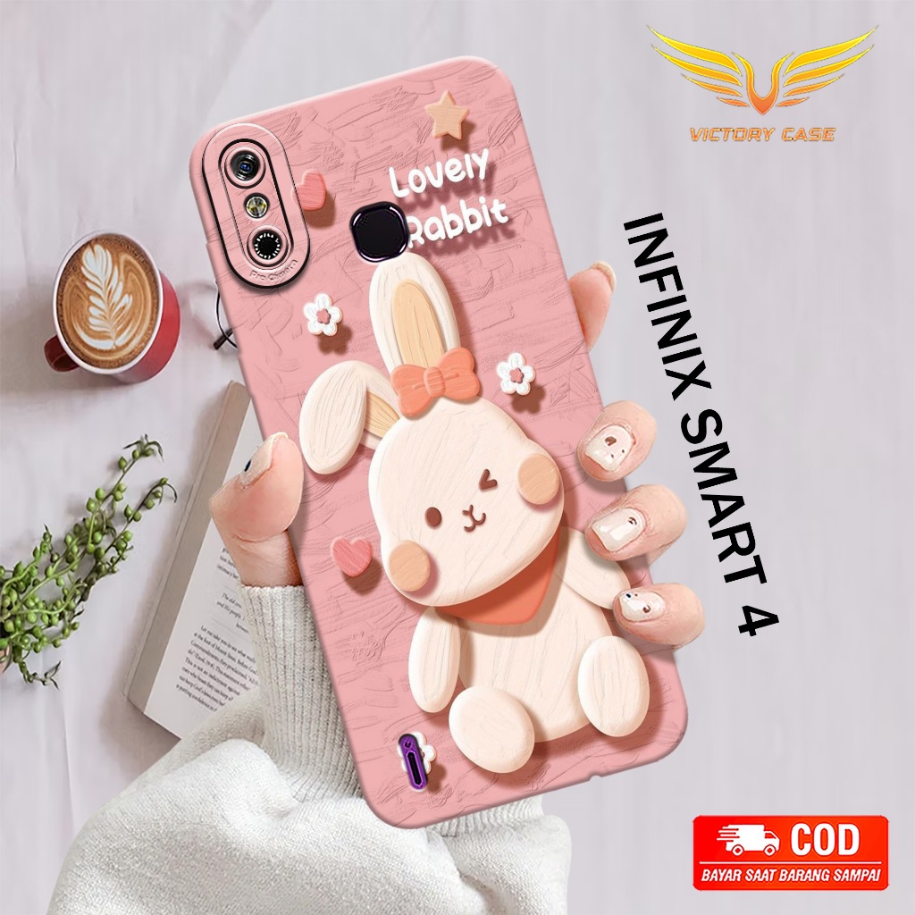 New Kartun Case - Softcase Infinix Smart 4 - Terbaru - Case Hp Infinix Smart 4 - Casing Infinix Smar