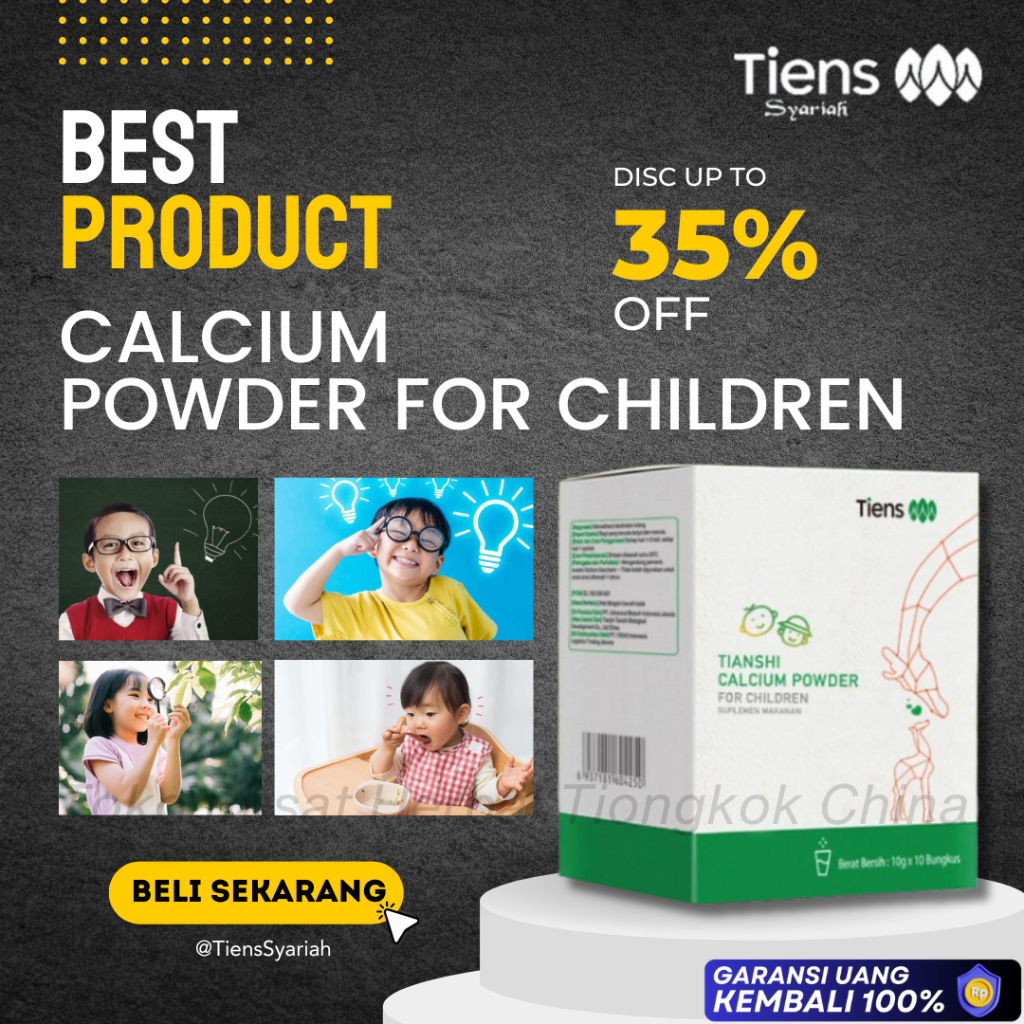 

[TERLARIS] Obat china Susu Calcium Anak Calsium Junior Peninggi badan Calcium For Children Herbal Alami Susu