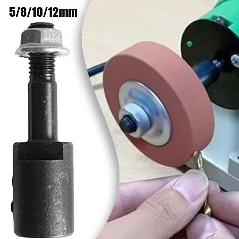 5-12mm Sambungan Batang Poles Adaptor Spindle Jadi Gerinda Untuk Sambungan Bor Ke Gerinda Poles