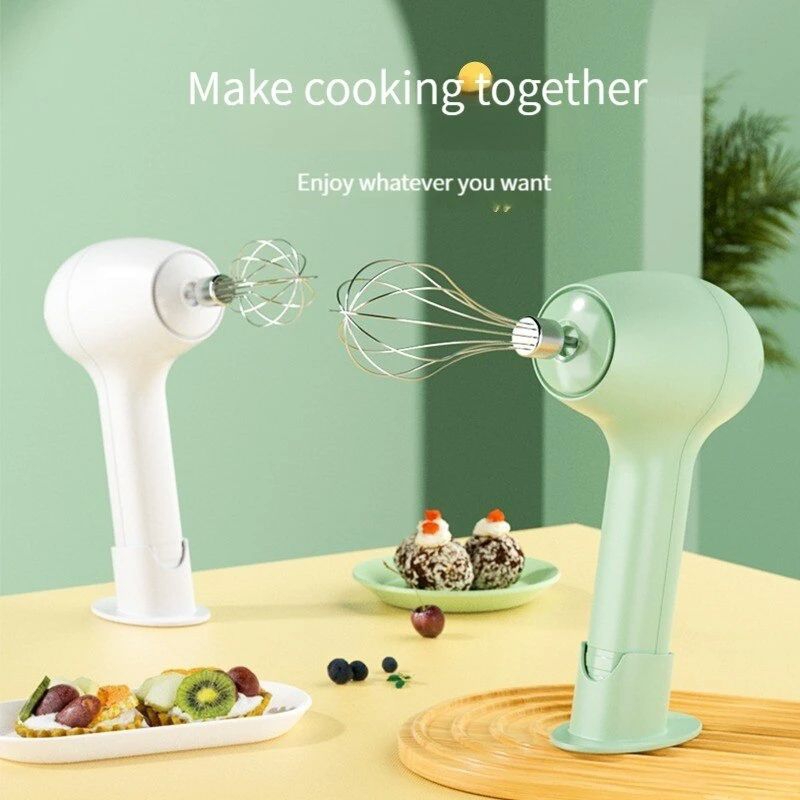 Hand Mixer Whisk Balloon 3 Speed USB Rechargeable 23W/ mixer telur/mixer kue