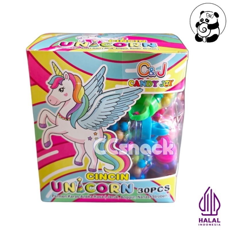 C&J CINCIN UNICORN PERMEN BOX ISI 30
