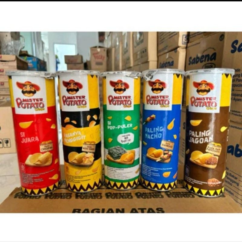 

'MISTER POTATO CHIPS 80 GRAM ORIGINAL'