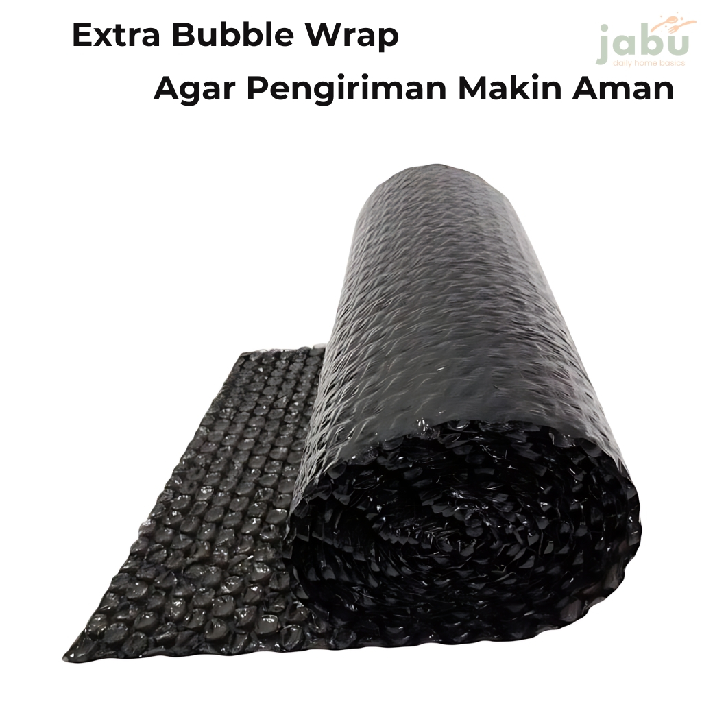 

Extra Bubble Wrap Agar Pengirman Aman - Bubble wrap safety pecking khusus pecking hitam