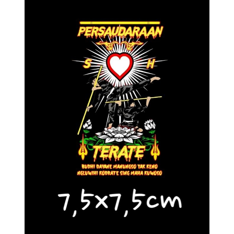 

STIKER ANTI AIR/STIKER LOGO PSHT PERSAUDARAAN SETIA HATI TERNATE