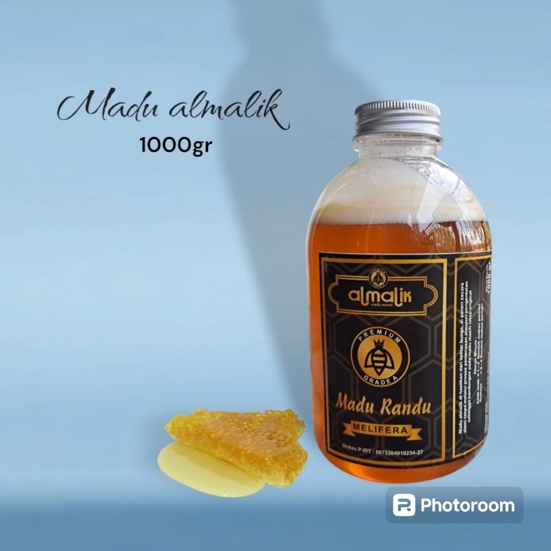 

Madu Bunga Randu kemasan 1kg Madu // Almalik Madu Murni Raw Honey