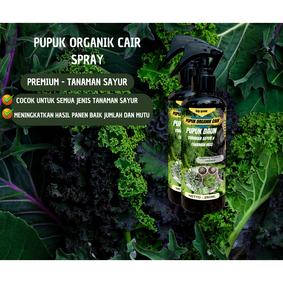 Pupuk Organik Cair spray Pelebat dan Penyubur Daun Pupuk Daun dan Buah Pupuk Pelebat Daun Sayuran
