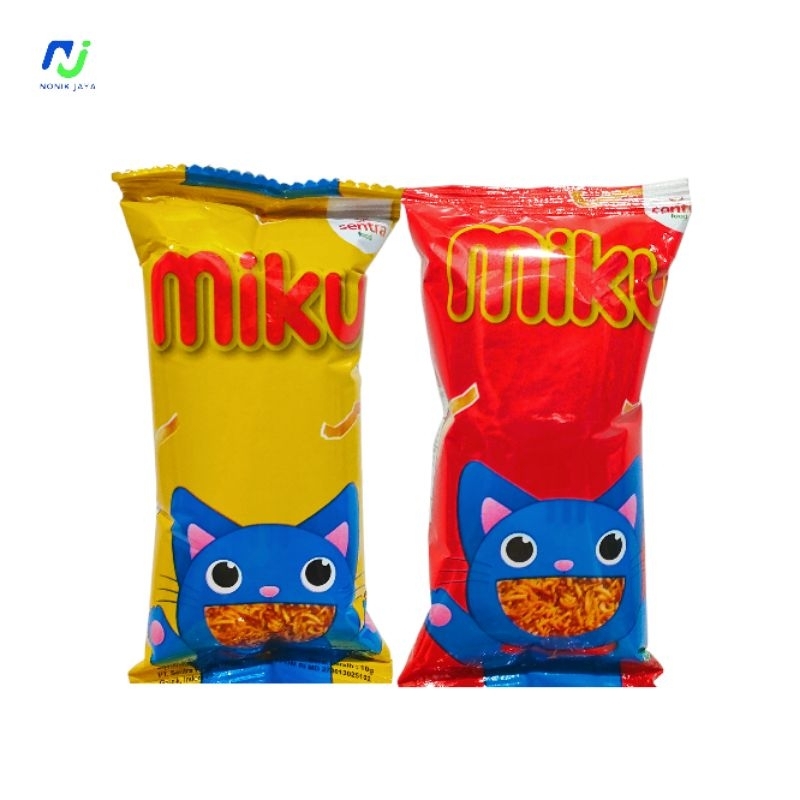 

Miku Mie Snack Paket 2 Renteng Isi 20 Pcs@10g