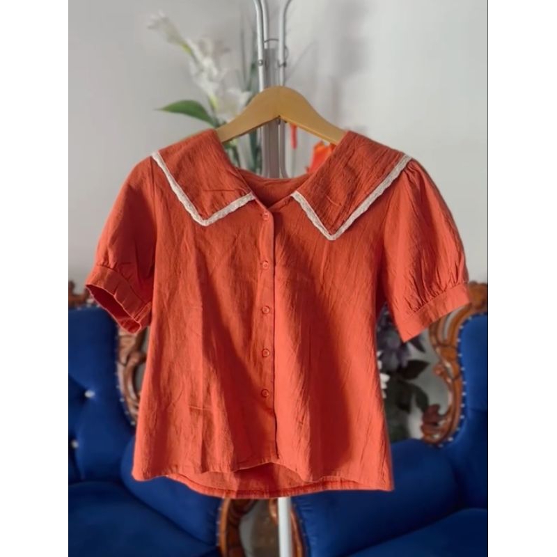 Teracota blouse