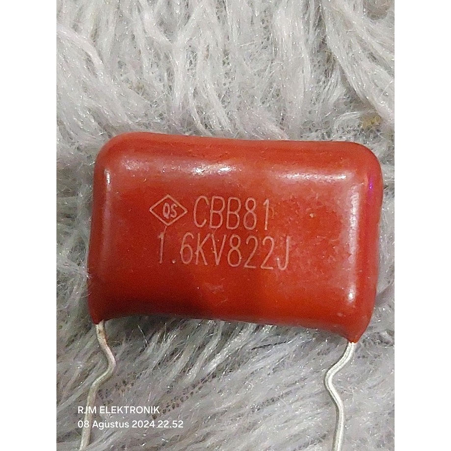 kapasitor milar 822j 1600v ori