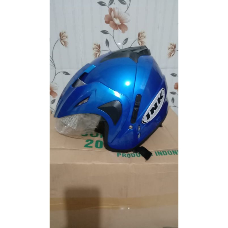 Helm KW JP8 Double Visor + Stiker INK