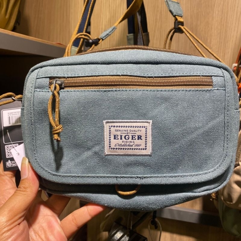 EIGER1989 Tas Selempang Original BTR Canvas Sling Pouch.
