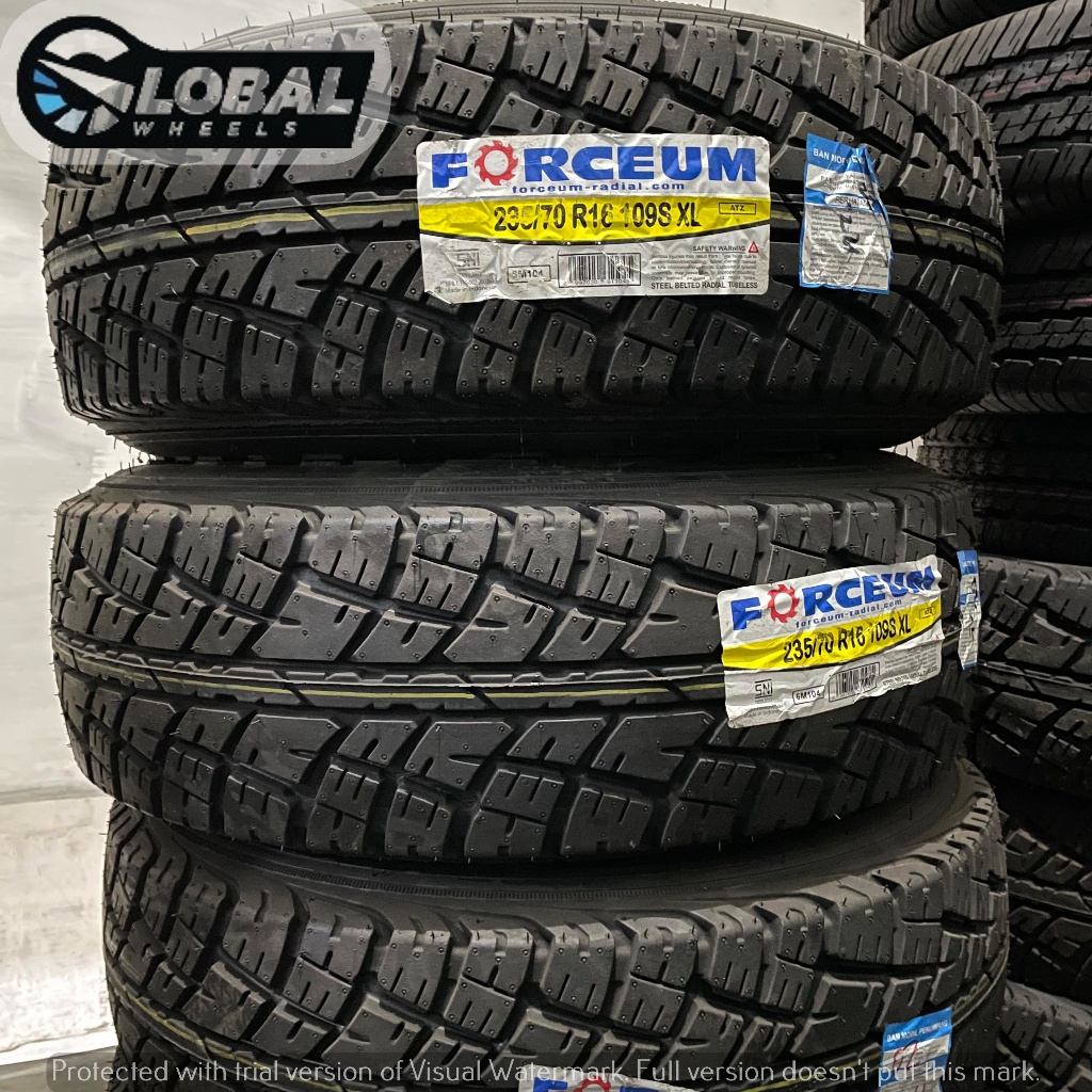 Forceum ATZ ban mobil ukuran 235 70 R16 tubles | ban mobil ring 16