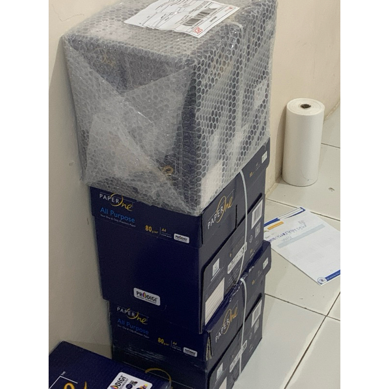 

tambah packing kardus / bubble wrap