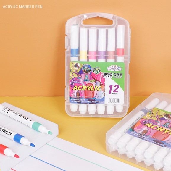 

Set Spidol Warna Warni Akrilik