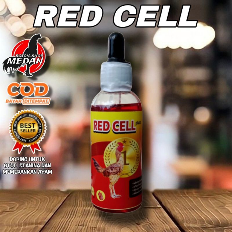 REDCELL 60ml vitamin ayam aduan untuk otot dan stamina